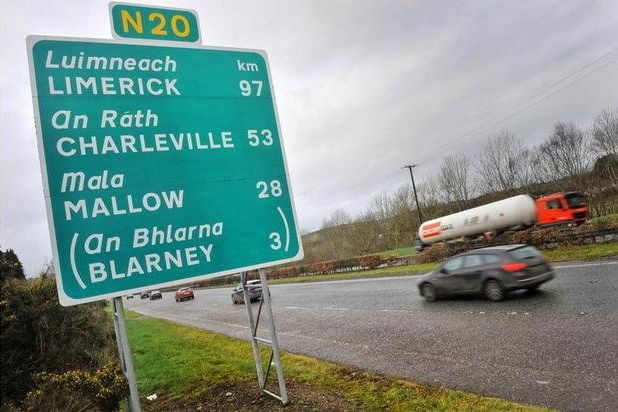 €2bn Limerick-Cork M20 motorway with cycle lanes to be first of its kind in Ireland