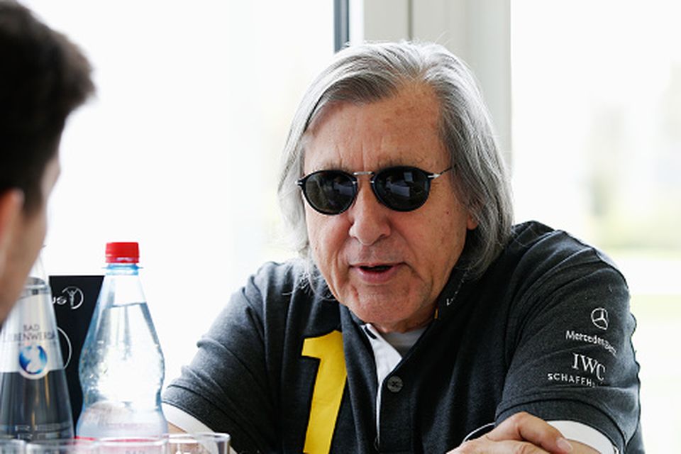 Laureus World Sports Academy member Ilie Nastase is interviewed prior to the 2016 Laureus World Sports Awards at Messe Berlin on April 18, 2016 in Berlin, Germany.  (Photo by Boris Streubel/Getty Images for Laureus)