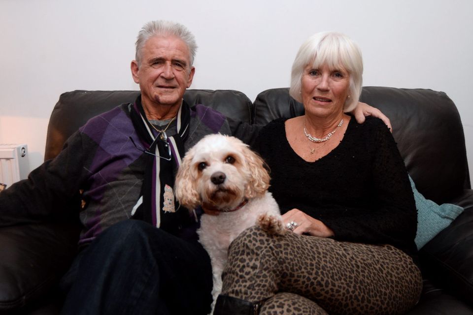 Peter Hegarty (70), who was attacked in Marlay Park, Rathfarnham, with his partner Maggie