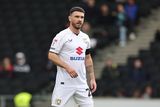 thumbnail: Scott Hogan of Milton Keynes Dons in action during the Sky Bet League Two match against Port Vale last week. Photo: Pete Norton/Getty Images