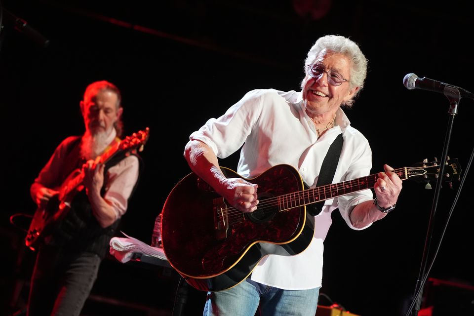 Roger Daltrey performs on stage (Ian West/PA)