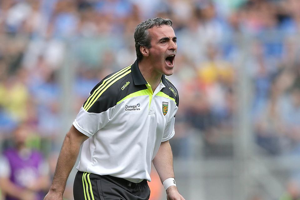 Jim McGuinness could be back as Donegal manager as soon as Monday night |  Independent.ie