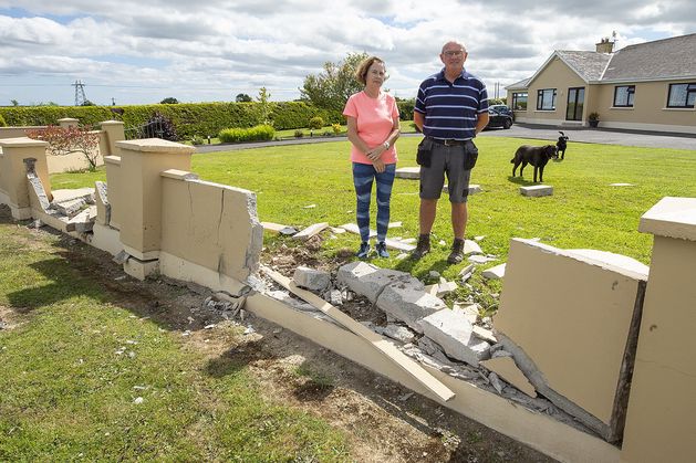 Wall of Wexford home demolished by car for a fifth time – ‘My main concern is that someone will be killed’