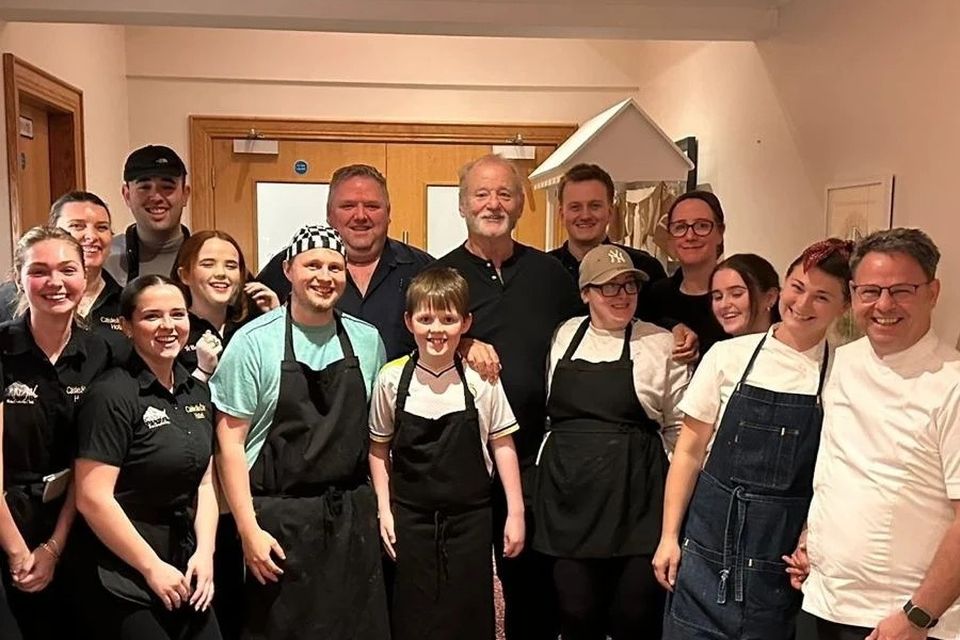 Bill Murray: Hollywood star surprises guests and staff at Donegal’s Caisleáin Óir Hotel