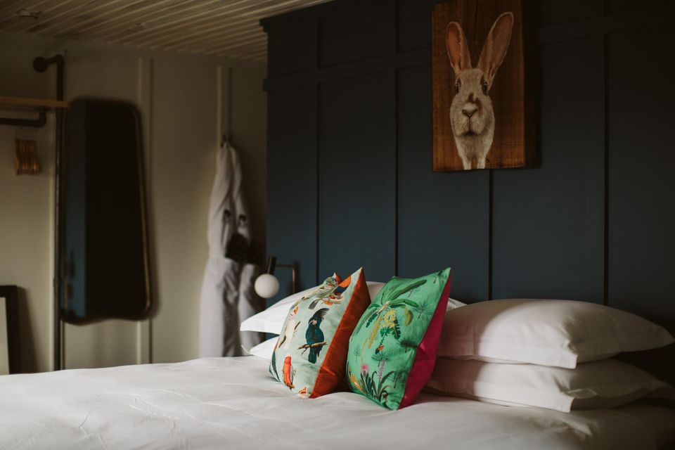 A bedroom at The Rabbit