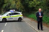 thumbnail: TD Shane Ross pictured at the scene of the tragedy today (Photo: Jason Kennedy)