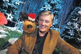 thumbnail: TV Presenter Pat Kenny has some fun with Rudolph the Reindeer yesterday at RTE studios in Dublin ahead of tonight's annual 'Late
Late Toy Show'