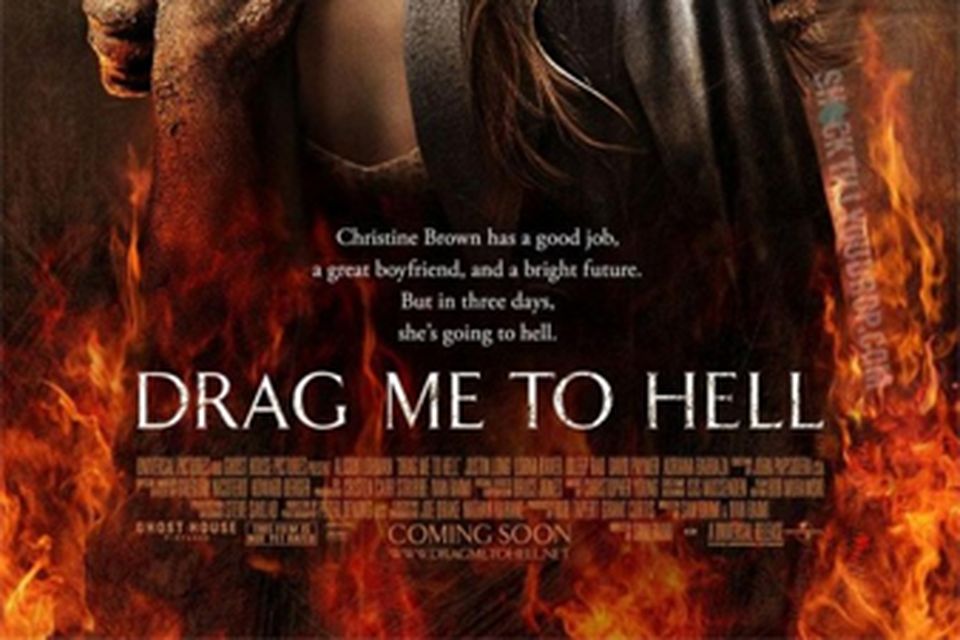 drag me to hell movie poster