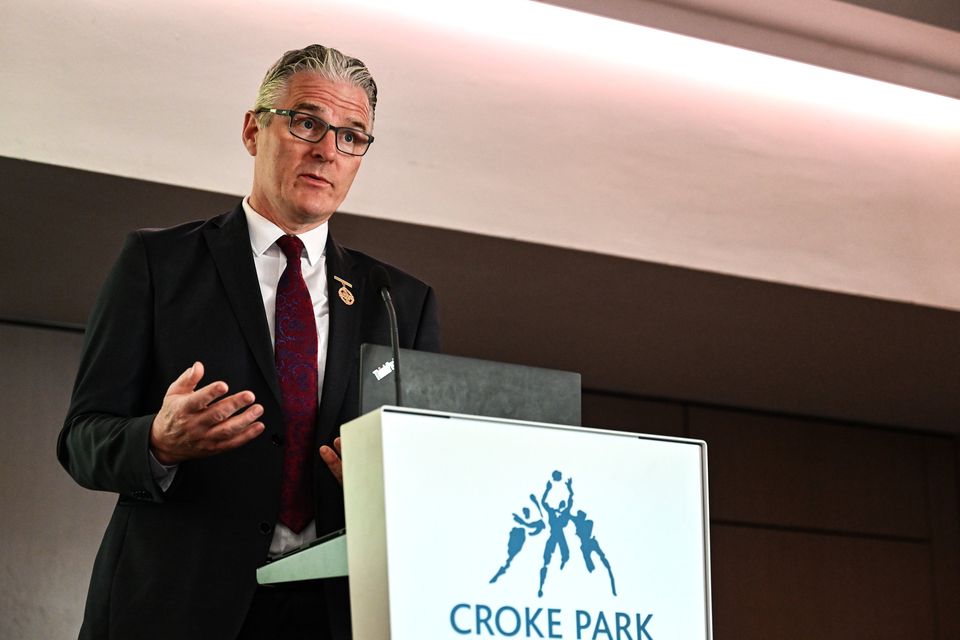 GAA president Jarlath Burns