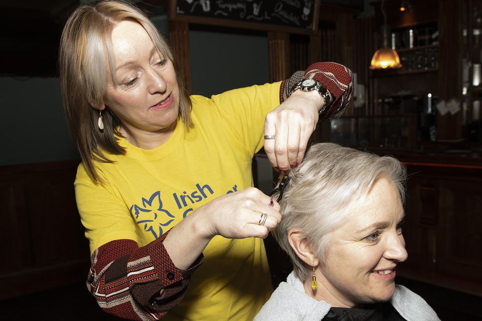 Irish shave heads for cause // The Observer