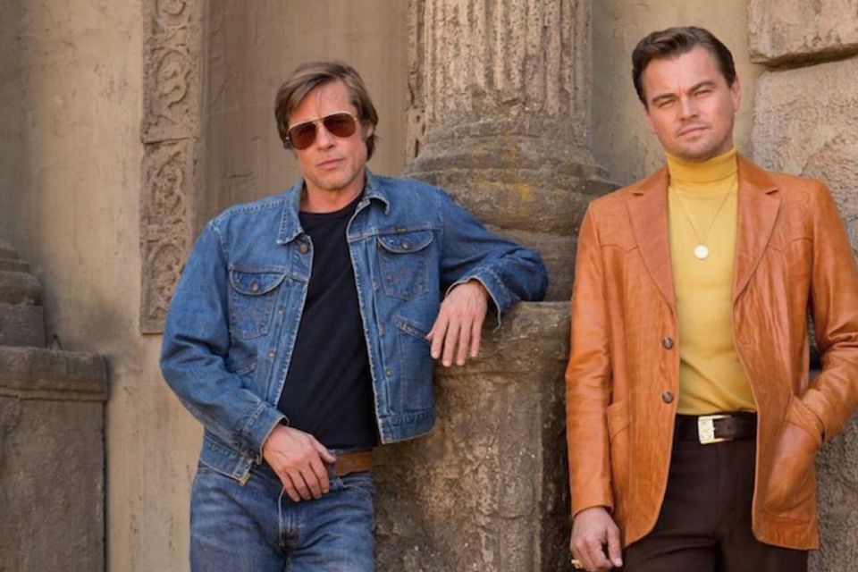 Brad Pitt and Leonardo Di Caprio in Once Upon a Time in Hollywood