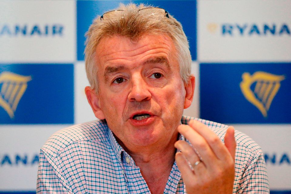 Framework: Ryanair, led by CEO Michael O’Leary, has agreed a deal that will boost German pilots’ pay and conditions. Photo: PA