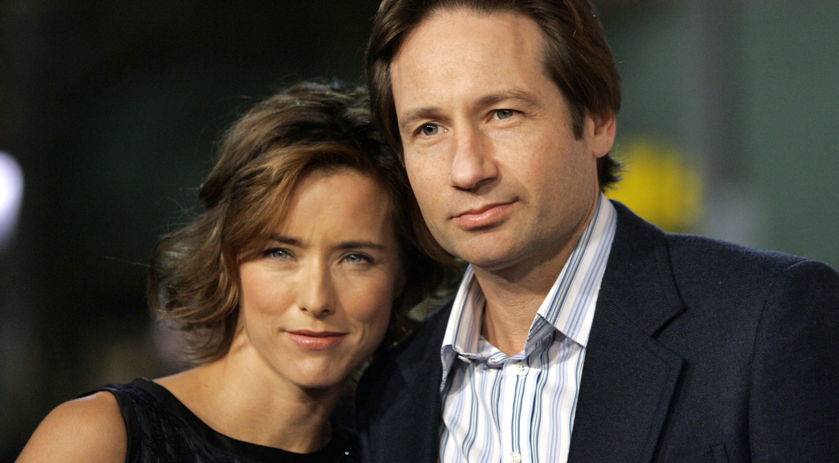 David Duchovny And Tea Leoni Divorce In Secret After 14 Years