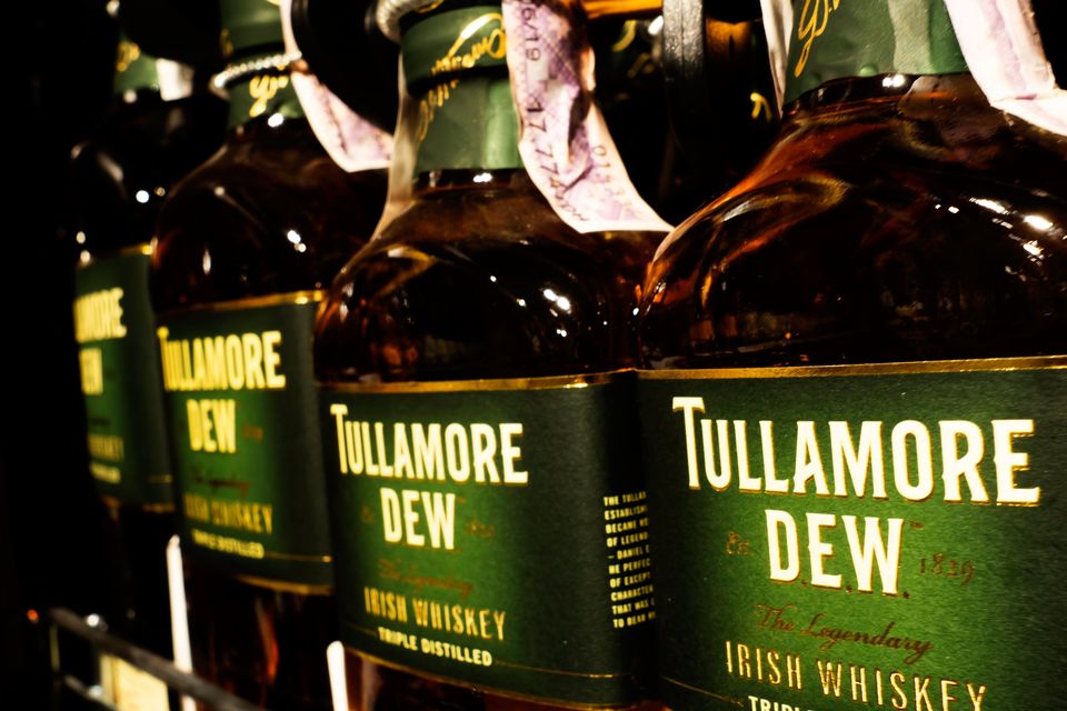 Tullamore dew Irish whiskey