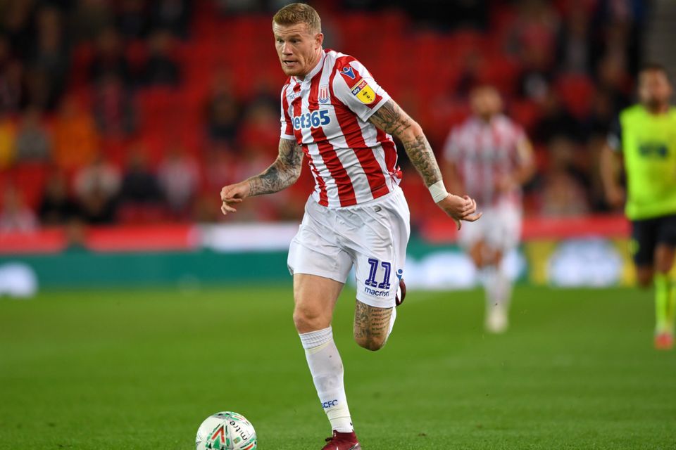 Stoke City’s James McClean is continually attacked for not wearing a poppy