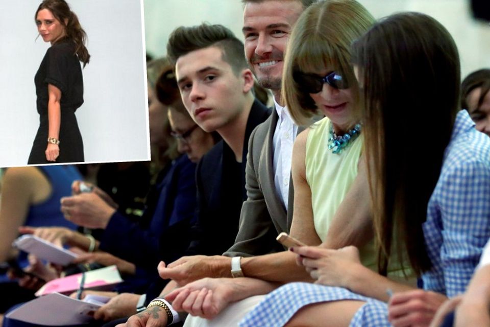 Brooklyn Beckham Misses Mom Victoria Beckham's Fashion Week Show