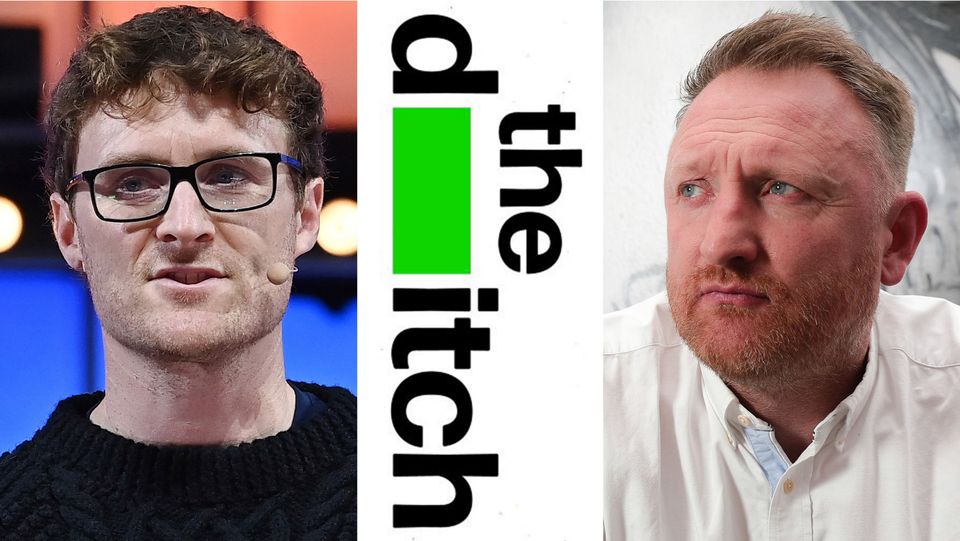 Paddy Cosgrave and Chay Bowes