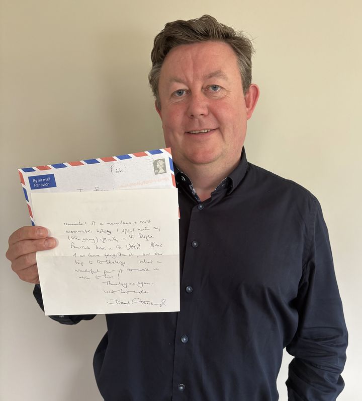 Kerry man shares touching handwritten letter he received from David Attenborough – ‘I never expected a response’