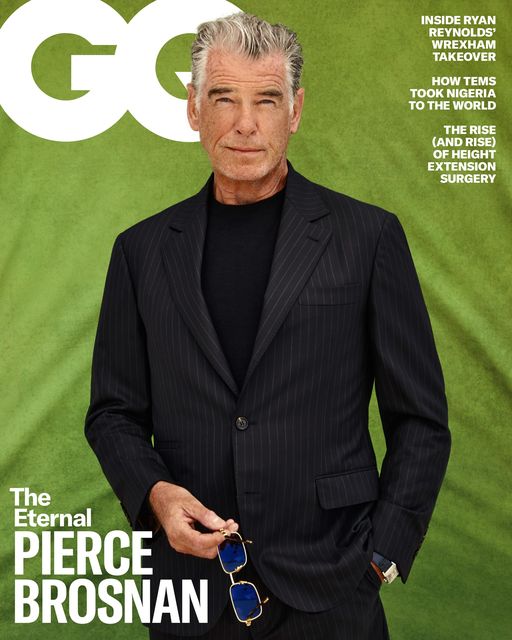 Pierce Brosnan covers British GQ with sons Dylan, Paris: photos