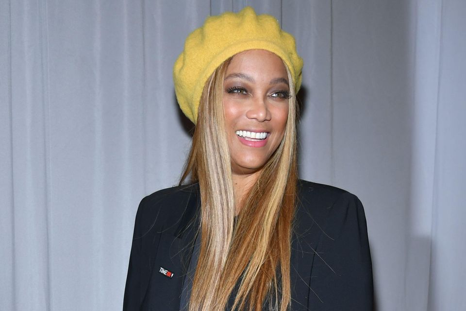 Tyra Banks says she had first alcoholic drink on 50th birthday (Erik Pendzich/Alamy)