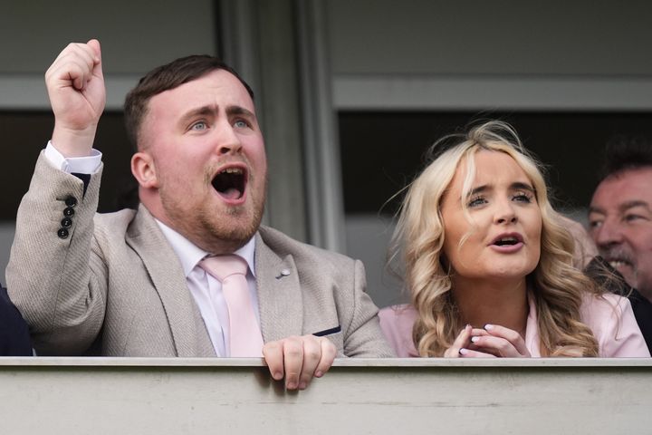 Luke Littler enjoying first foray into racehorse ownership with Michael Owen and Steve Bunting