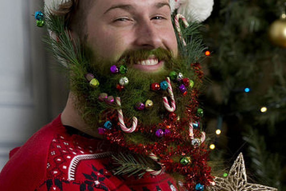 Beard christmas jumper sale