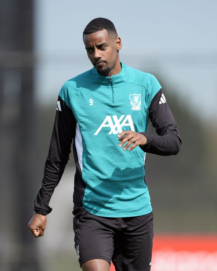 Alexander Isak returns to Liverpool squad for Champions League clash with Paris St Germain