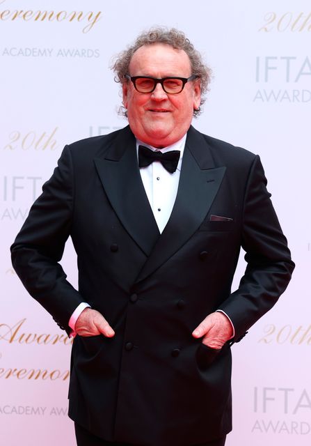 Colm Meaney on the red carpet ahead of the 20th Irish Film and Television Academy (IFTA) Awards ceremony at the Dublin Royal Convention Centre. Photo: Damien Eagers/PA Wire