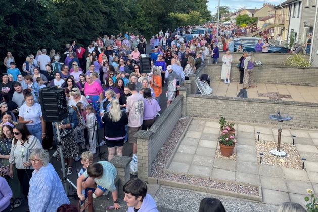 ‘She was the best mummy with the biggest heart’: Crowds gather at vigil for Sarah Montgomery