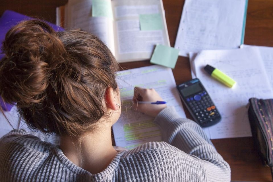 After the Easter break, there are only seven weeks to the start of written exams. Photo: Getty/Picture posed
