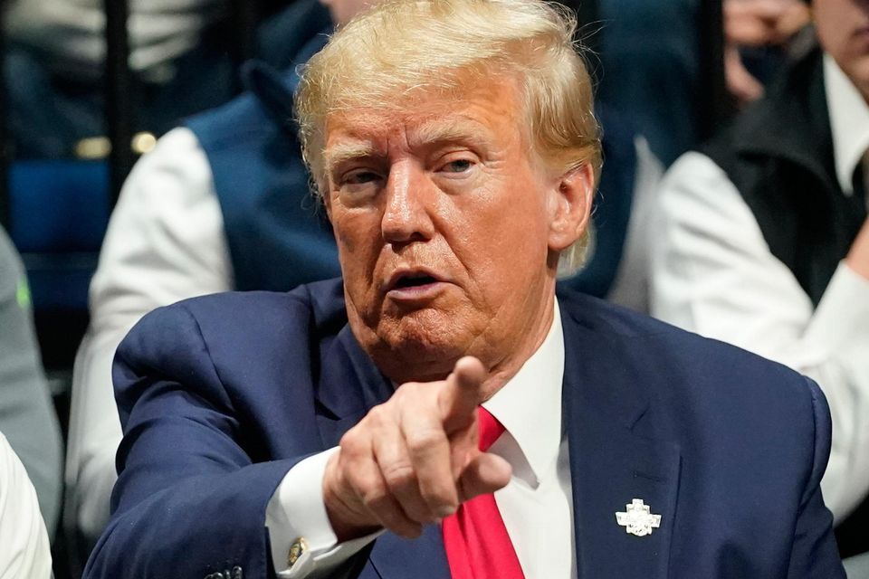Former President Donald Trump in Tulsa, Oklahoma. Photo: Sue Ogrocki