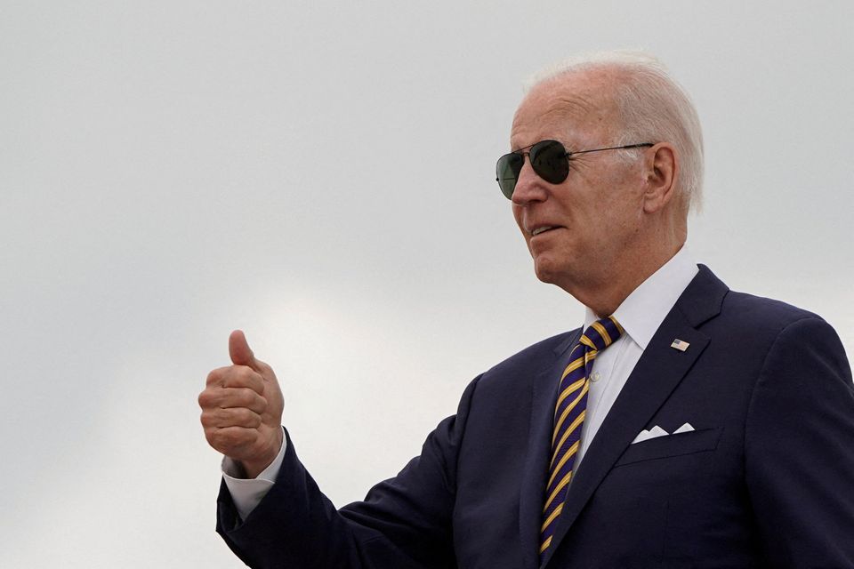 Joe Biden turns 80 in November, just after the mid-terms. Photo: Joshua Roberts /Reuters