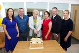 thumbnail: Minister Heather Humphreys officially opens the Kilglass Digital Hub with Committee members from Left: Louise McDonnell, Colin Lynott, Minister Heather Humphreys, Fidelma Starrs, Shane Scott & Amanda McCloat.  Picture: John O'Grady.