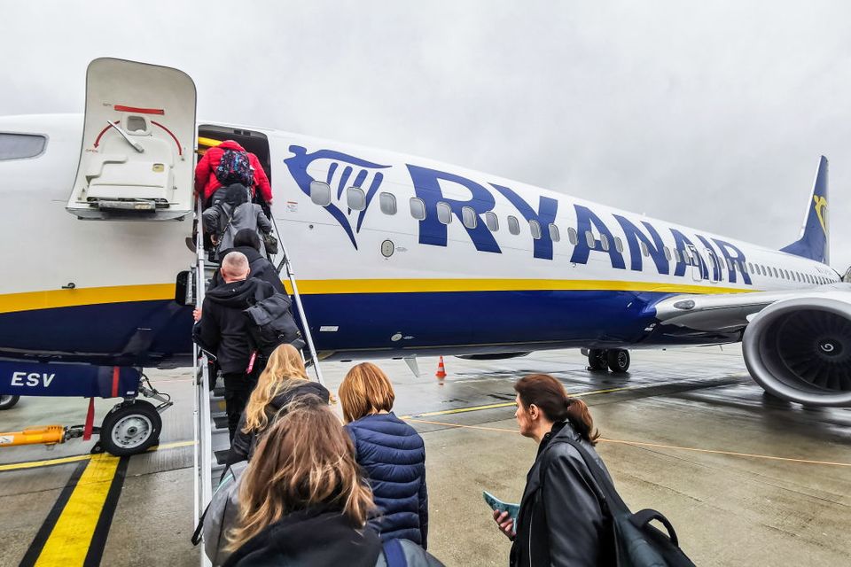 Ryanair passengers.  Photo: Getty
