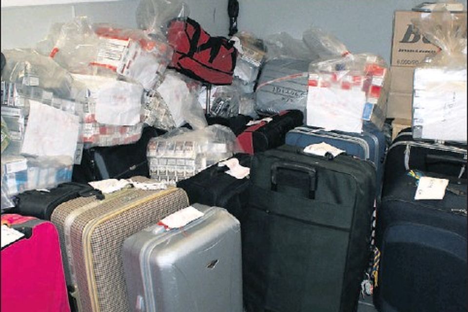 cigarettes dublin airport Worth 20,000 Seized at Customs seize 0.25m cigs |
