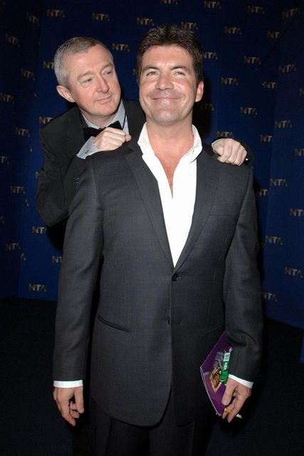 Former The X Factor judges Louis Walsh and Simon Cowell (Ian West/PA)