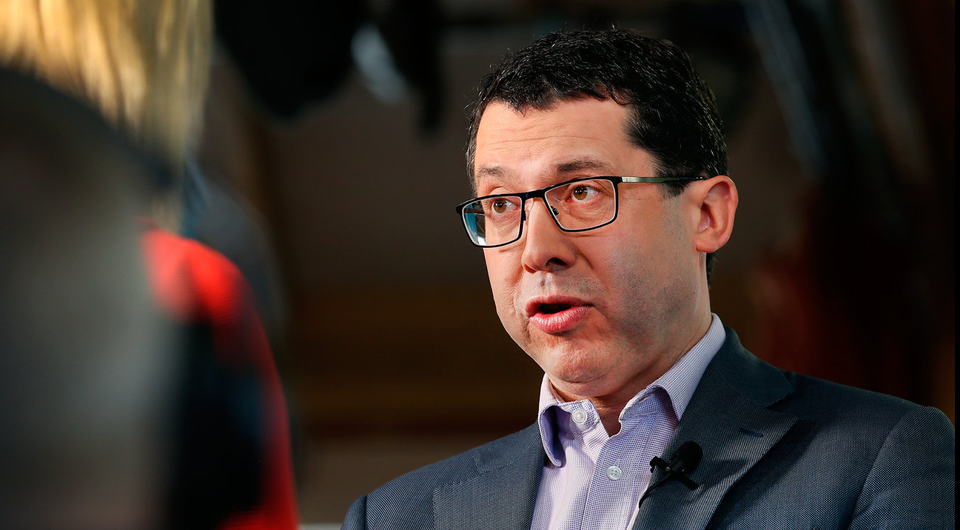DEFEAT: Senator Ronan Mullen at the count centre in Roscommon.
Photo: Steve Humphreys