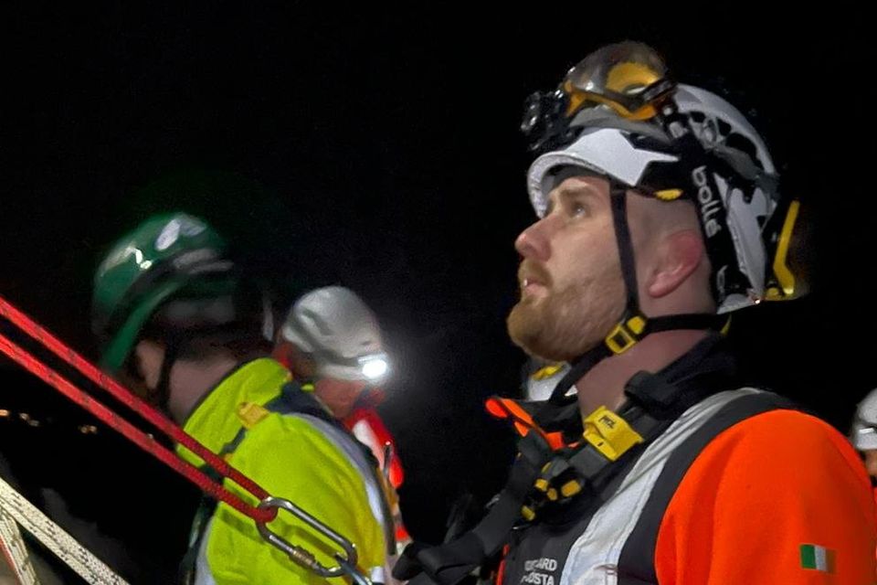 David Murray, rescue climber with the Greystones/Wicklow Coast Guard Unit.