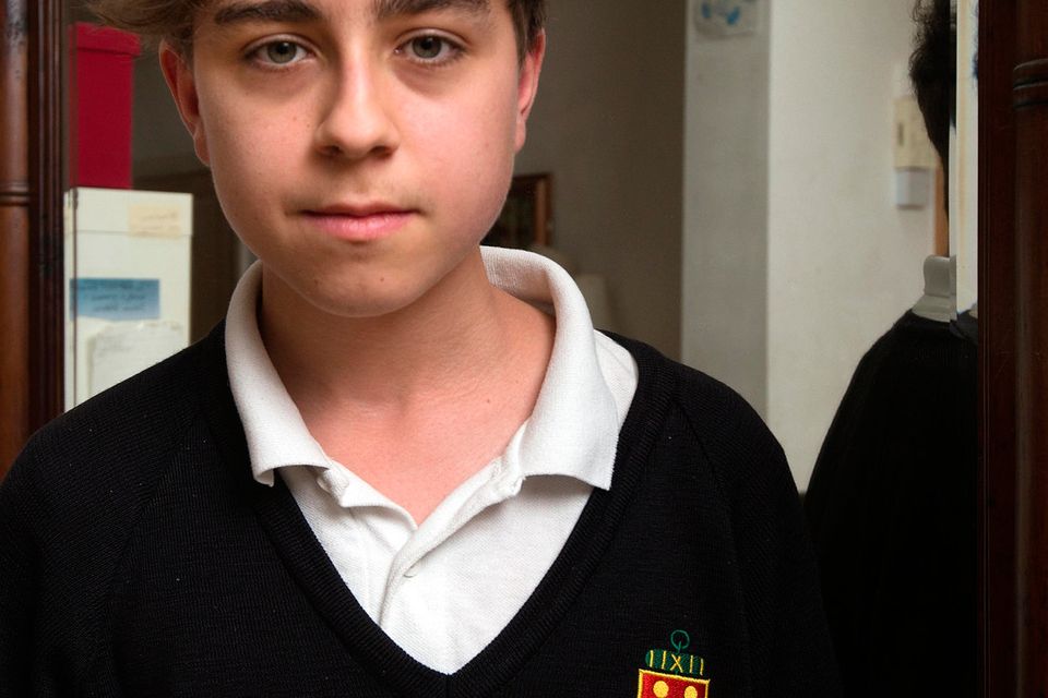 Sixteen year-old Fiach Connolly. Photo: Tony Gavin