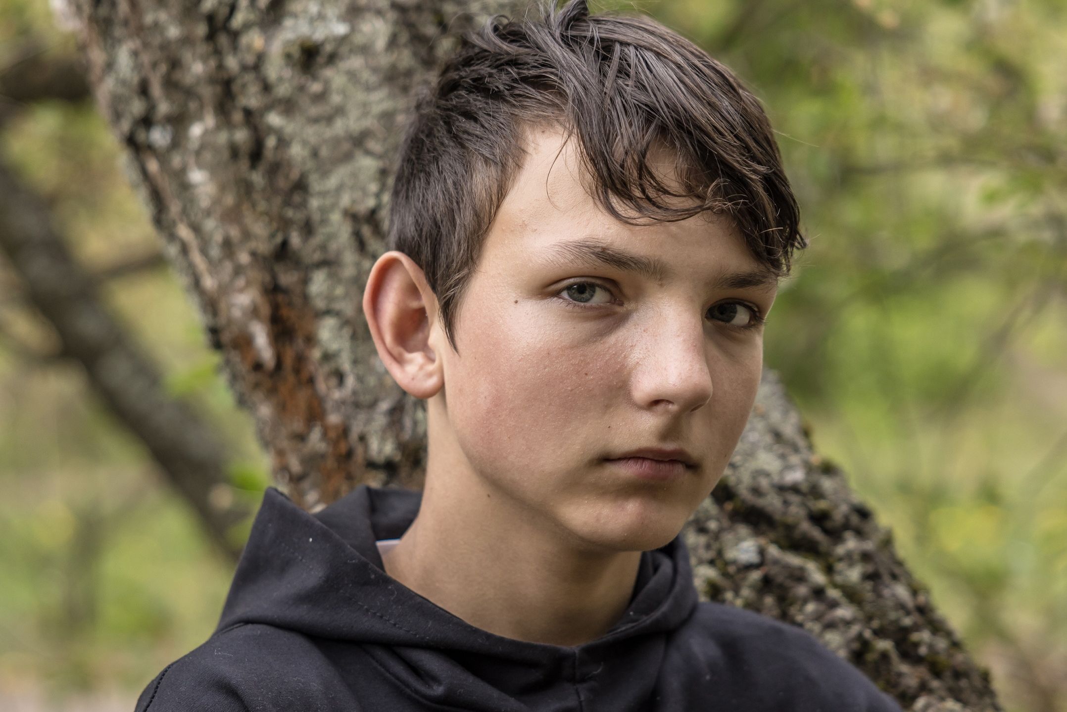 How a quick-thinking Ukrainian boy saved his family from a Russian drone