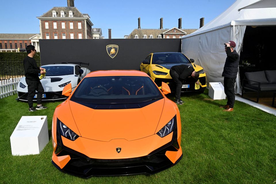 Lamborghini CEO targets 10 000 car sales this year Independent.ie