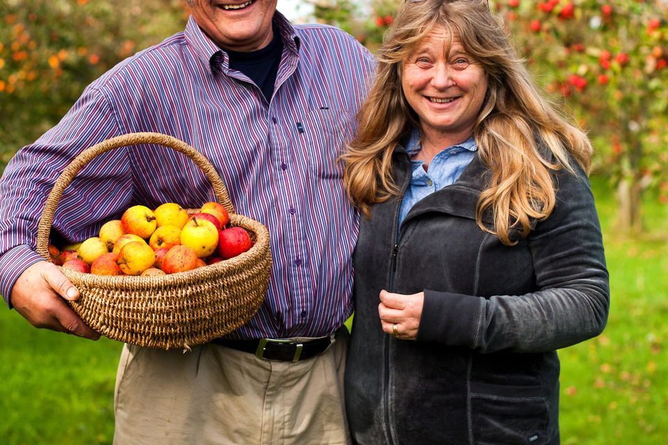 Rod and Judie Calder-Potts of Highbank Orchards