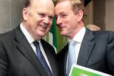 thumbnail: Finance Minister Michael Noonan (left) and Taoiseach Enda Kenny. Photo: Tom Burke