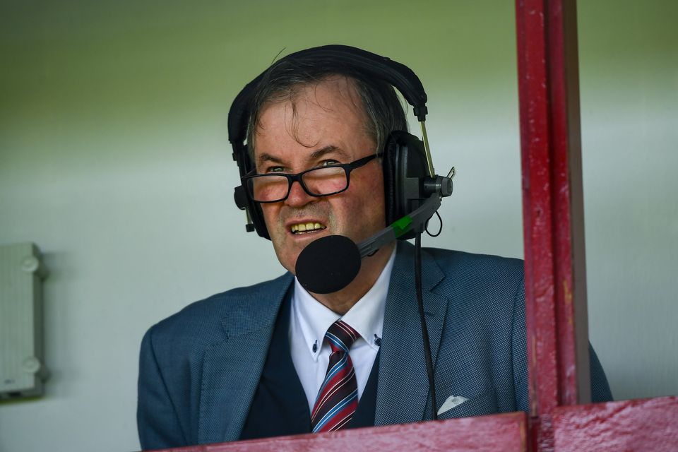 Brian Carthy has brought match-day drama to listeners for decades. Photo: Sportsfile