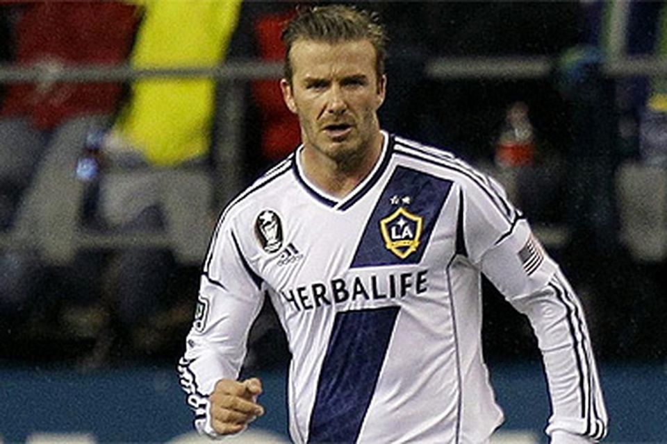 When I'm driving, I can forget I'm David Beckham