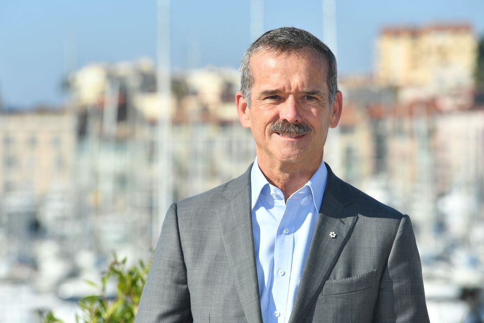 Astronaut Chris Hadfield. Photo: Getty Images