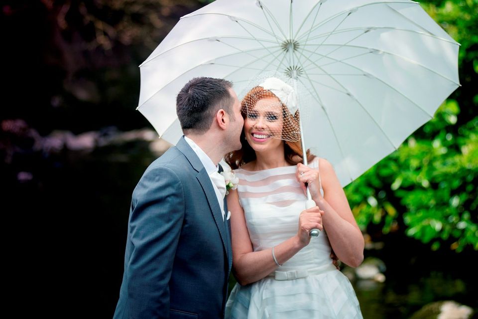 Elma and Michael's wedding at Kinnitty Castle, Photography: Anna and Tom of Couple Photography, couple.ie