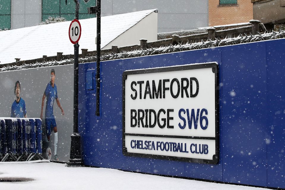 General view outside Stamford Bridge (Nick Potts/PA)