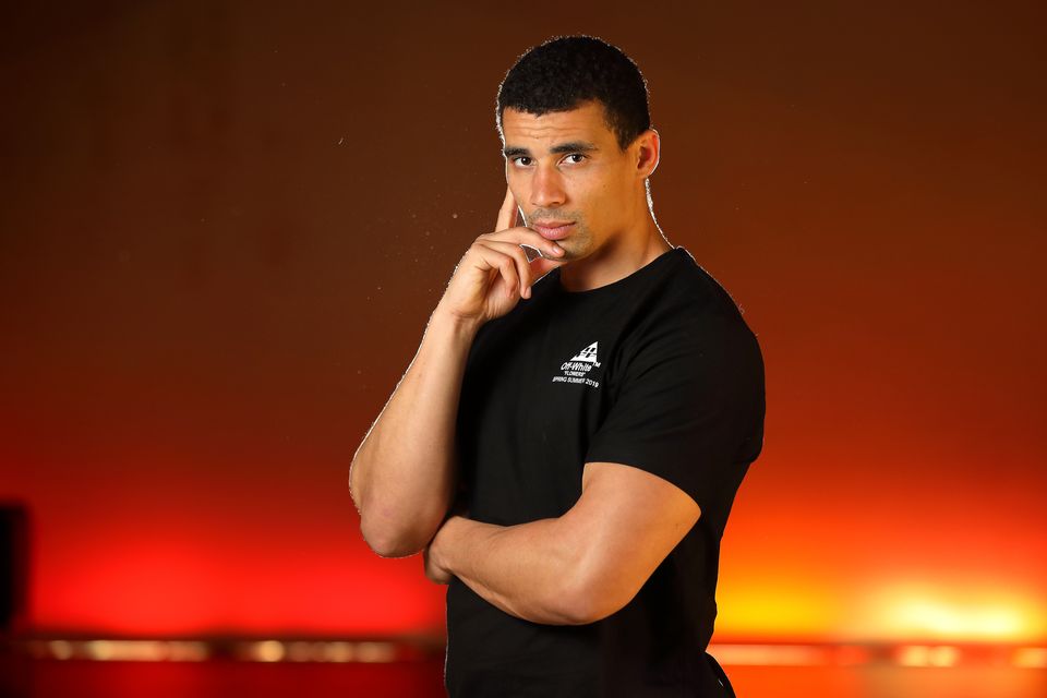 Rugby star Jordan Conroy says sport helped him fit in. Photo: Frank McGrath