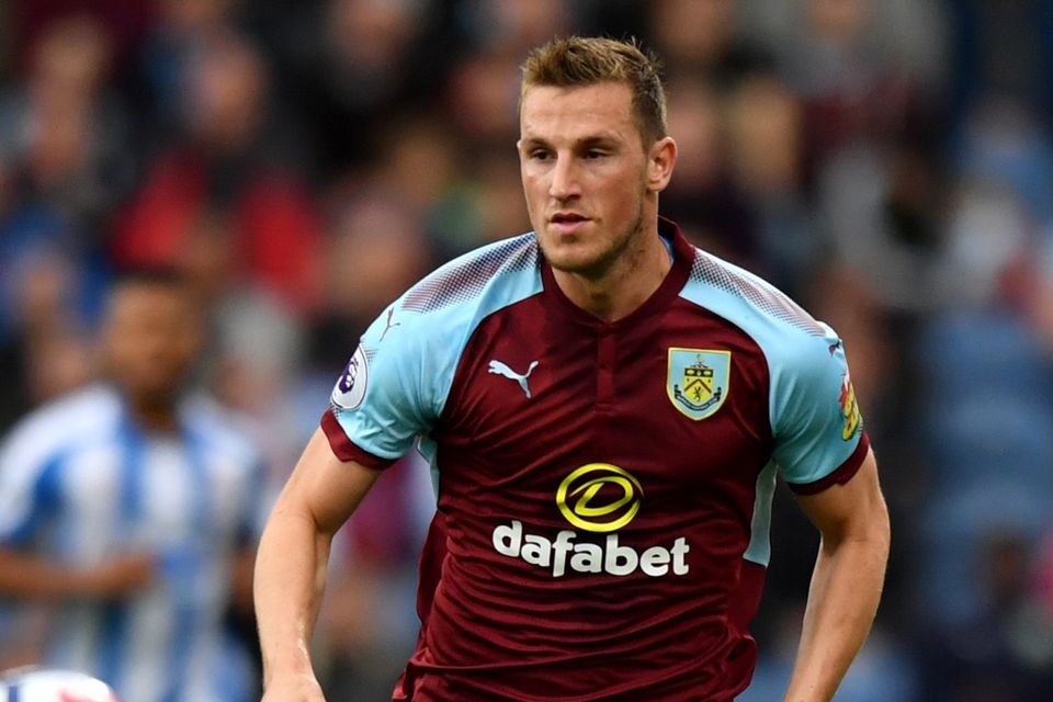 Burnley's Chris Wood had a number of chances to break the deadlock